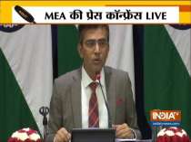 We strongly condemn recent statements by Pakistani leadership on matters internal of India: MEA