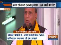 The truth is that POK and Gilgit-Baltistan are illegally occupied by Pakistan, says Rajnath Singh