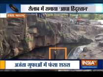 Man falls into furrow while trying to take selfie at Ajanta caves, rescued by people