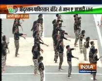 73rd Independence Day celebrated in Attari border