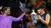 US Open: Rafa Nadal, Bianca Andreescu take top honours in New York