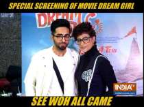 Bollywood celebs attend special screening of Dream Girl