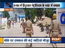 Explosion in gas tank at Hindustan Petroleum Corporation Plant in Unnao