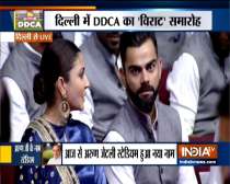 Virat Kohli, Anushka Sharma attend DDCA