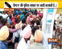 Conflict between police and teacher in Sangrur, Punjab