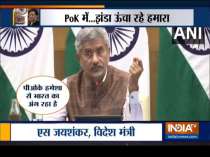 PoK is part of India, will have jurisdiction over it one day: EAM Jaishankar