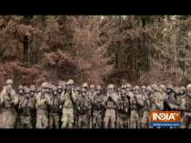 Watch: Indian and US Soldiers sing and dance to 