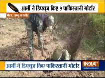 Jammu And Kashmir: Indian Army destroy 9 live mortar shells of 120mm in Mendhar