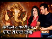 Salman Khan, Katrina Kaif and others seek blessings from Lord Ganesha