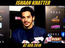 Ishaan Khatter seemed really happy to be associated with IIFA 2019