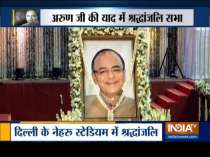 Delhi: BJP holds condolence meet for former Finance Minister Arun Jaitely