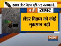 Chandrayaan 2: Vikram lander is safe, claims ISRO