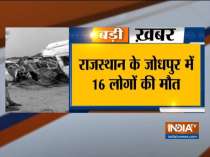 Rajasthan: At Least 16 Killed, Several Injured In Road Accident In Jodhpur
