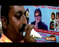Amitabh Bachchan fans perform puja at Prayagraj on his birthday