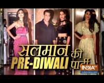 Salman Khan, Shilpa Shetty attend pre Diwali bash