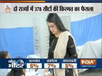 Maharashtra Assembly Polls: Actress Padmini Kolhapure casts her vote in Mumbai