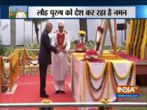 President Kovind pays tribute to Sardar Patel, PM Modi leaves for Statue of Unity