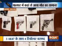 3 AK-47 rifles, drugs recovered from a hotel in Palghar; two held