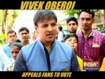 Bollywood actor Vivek Oberoi appeals fans to vote