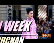 Aishwarya Rai Bachchan walks the ramp in a style