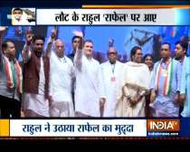 Rahul rakes up Rafale again in poll pitch in Maharashtra
