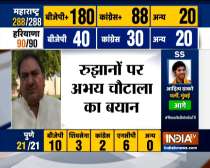 Haryana Assembly Election Results 2019: Abhay Singh Chautala reaction after early trends