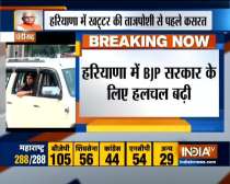 Haryana: ML Khattar leaving for New Delhi to meet party president