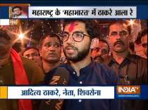 Shiv Sena leader Aaditya Thackeray holds mega roadshow in Mumbai
