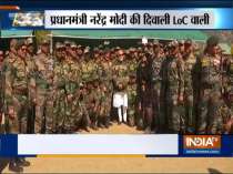 PM Modi celebrates Diwali with Soldiers at LoC in J-K