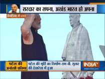 Kevadia: PM Modi pays tribute to Sardar Patel at Statue of Unity