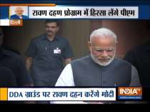 Delhi: PM Modi to attend Dussehra celebrations at DDA Ground in Dwarka