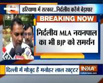 Gopal Kanda, Dharam Pal Yadav, other MLAs give support to BJP