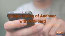Online linking of Aadhaar with PAN card