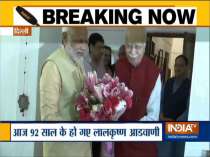 PM Modi, Amit Shah, Venkaiah Naidu extend birthday wishes to LK Advani