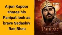 Arjun Kapoor shares his Panipat look as brave Sadashiv Rao Bhau
