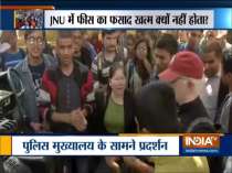 JNU protest: Visually impaired students accuse police of detention