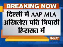 AAP MLA Akhilesh Pati Tripathi detained in Delhi in 2013 riot case