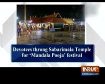 Devotees throng Sabarimala Temple for 