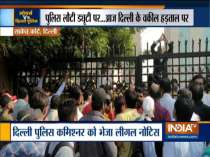Tis Hazari clash: Lawyers stage protest outside Saket Court, Commissioner Amulya Patnaik meets LG