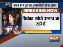 Priyanka Gandhi Vadra leaves for Unnao, to meet rape victim