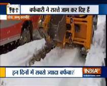 Jammu and Kashmir: Doda receives fresh spell of snowfall