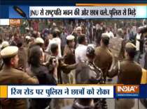 JNU Fee Hike: Police resorted to lathicharge after a clash with protesting students