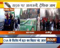 RJD called a bandh in Bihar today against the CAA