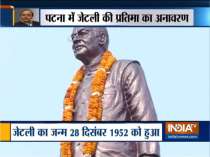 Statue of former Finance Minister Arun Jaitley unveils in Patna on his birth anniversary