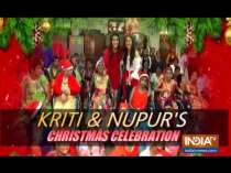 Kriti Sanon, sister Nupur, and family celebrated Christmas with NGO kids