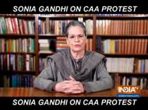 Sonia Gandhi on CAA protest