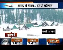 North India gripped with coldwave, snowfall in Kashmir