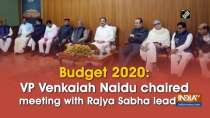 Budget 2020: VP Venkaiah Naidu chaired meeting with Rajya Sabha leaders