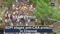 SDPI stages anti-CAA protest in Chennai