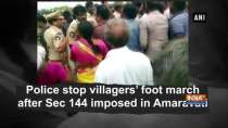 Police stop villagers